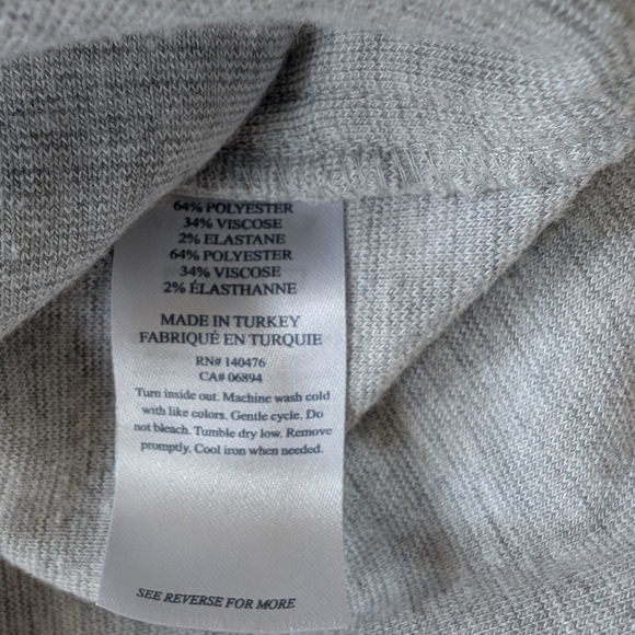 Faherty Legend Sweater Shirt Gray Plaid sz M - Picture 6 of 6